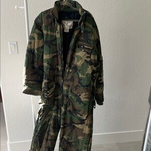 Duck Bag Camo Onesie Jumpsuit Coveralls